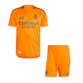 Real Madrid Auswärts-Fußballtrikot Authentic 2024/25 (Trikot + Shorts)